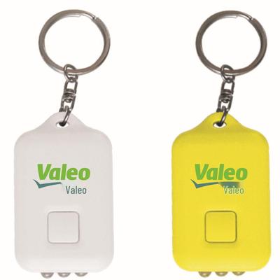 Popular Solar LED Flashlight Keychain - Promotional Gift