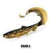 Spinpoler Firebomb Soft Swimbait 17.5cm 22cm Fishing Lure Long Wavy Tail Big Pike Bait Grub Seductive Swimming Action Rig Jig