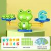 Frog Number Balance Math Toy Plastic Early Education Puzzle Logical Thinking Training Parent-Child Interactive Learning Game
