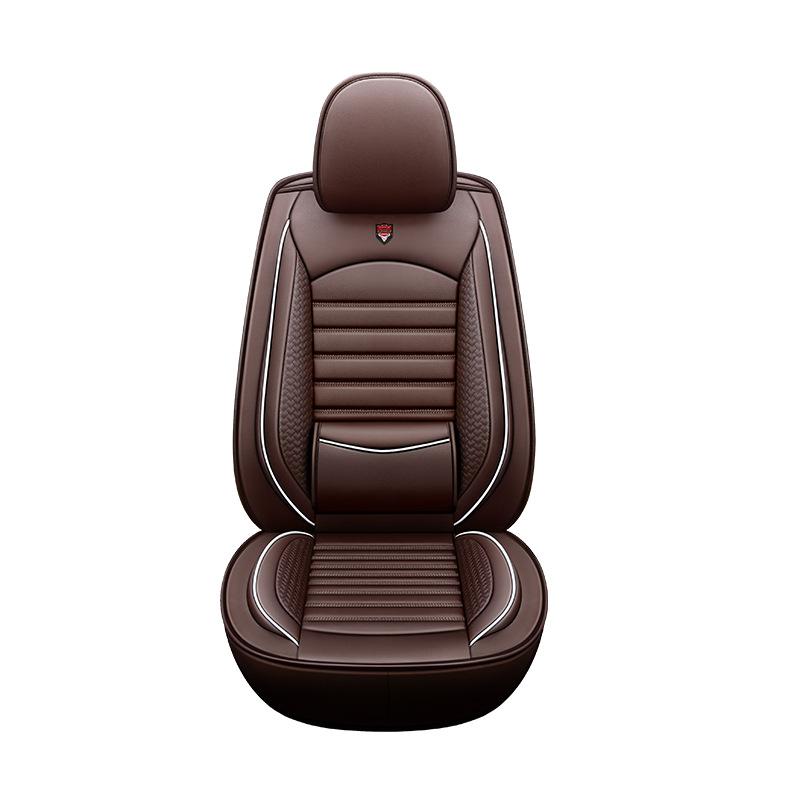 1PC PU Leather Car Seat Covers Breathable and Waterproof Faux Leather Automotive Seat Covers for Cars SUV Truck Sedan Universal Anti Slip Seat Cover