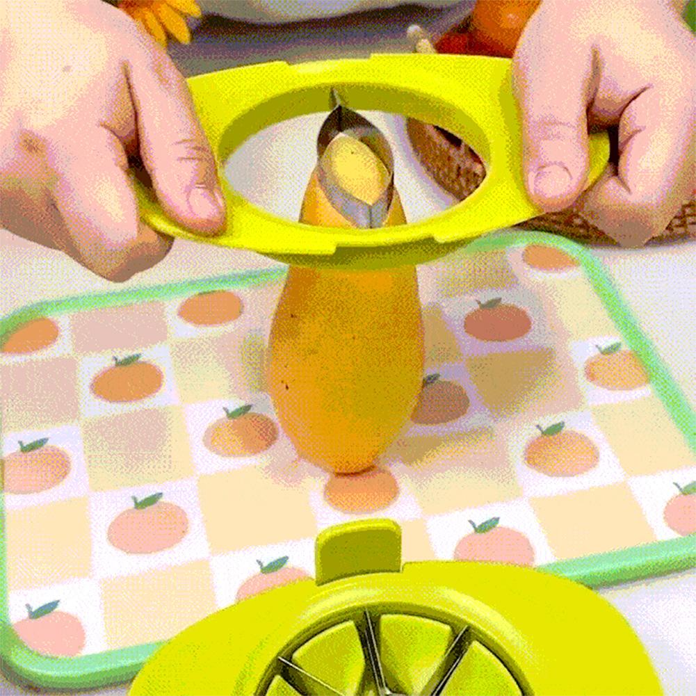 3 In 1 Fruit Vegetables Slicers,Stainless Steel Heavy Duty Vegetable Cutter for Home,Multi-Functional Kitchen Tool