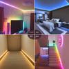 Lepro LED Strip RGBIC Rainbow MagicColor Flowing Music Voice Color Ambient Remote 150 Christmas Game 5m Light, Tape, Addressable, Sensor, Sync,
