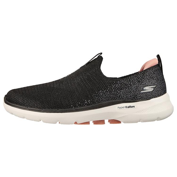 (WMNS) Skechers Gowalk 6 Loafers Black Women s 124502-BKPK EU 35