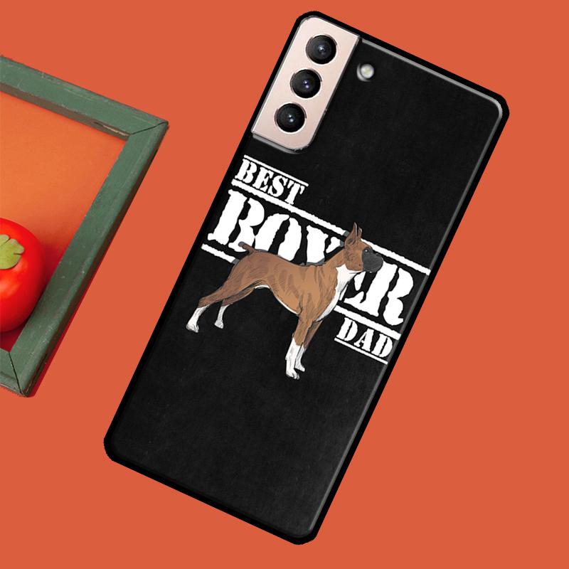 Boxer Dog Puppy Case For Samsung Galaxy S23 S22 Plus S8 S9 S10 Note 10 Note 20 Ultra S20 FE S21 Ultra Coque