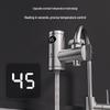 Stainless Steel Electric Instant Hot Water Faucet, No Installation Needed, for Hot and Cold Water Use In Kitchen