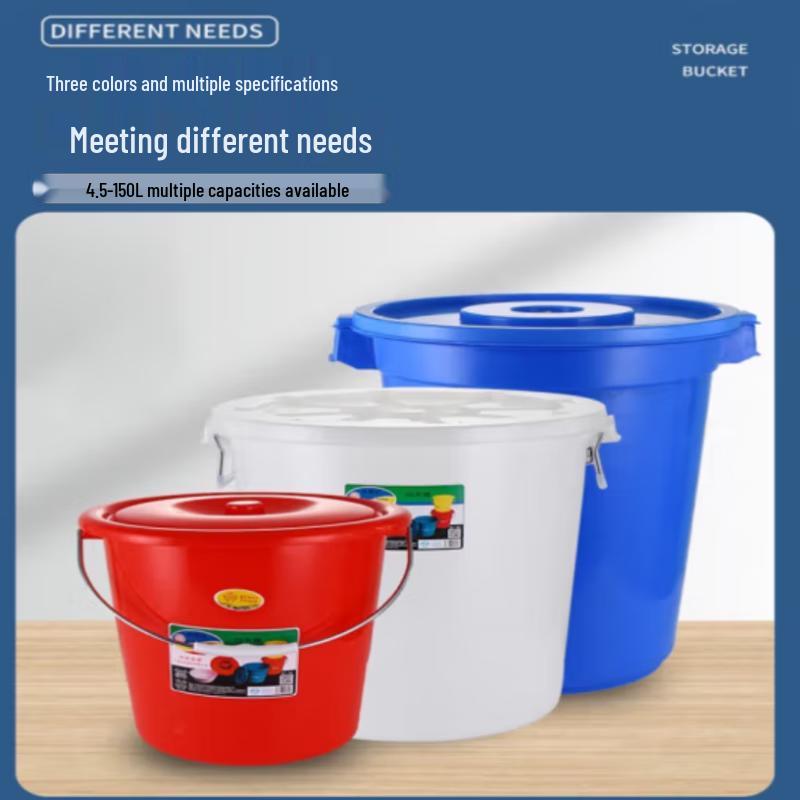 AMPEREX 15L Plastic Water Storage Bucket