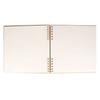 2 Spiral Kraft Albums 40 White Pages 25 X 25 Cm
