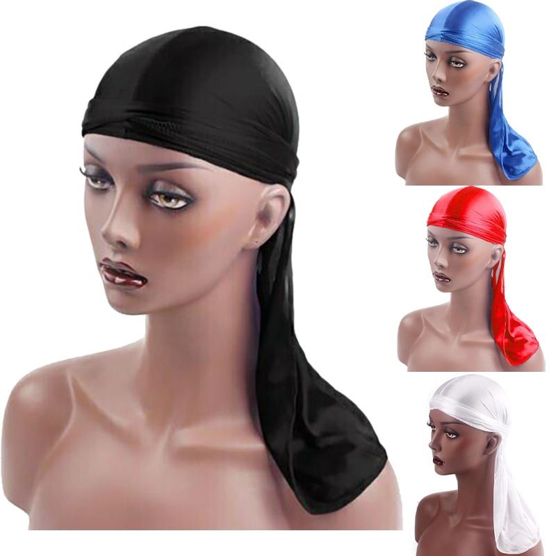 Elegant Unisex Pirate Cap Wrap Made Of Breathable Imitated Silk For Outdoor Activities