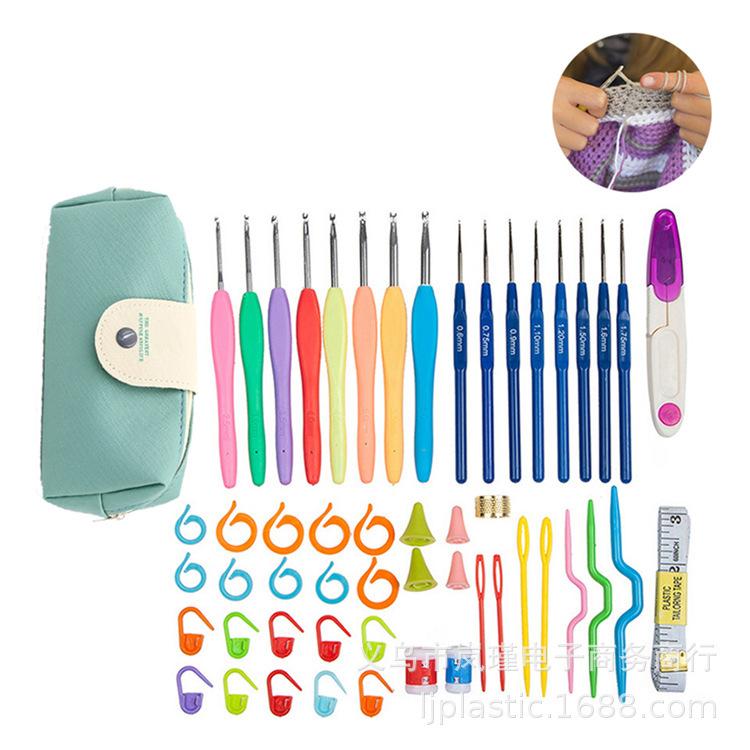 Tığ İşi El DIY kiti tığ işi aleti tığ iğnesi seti