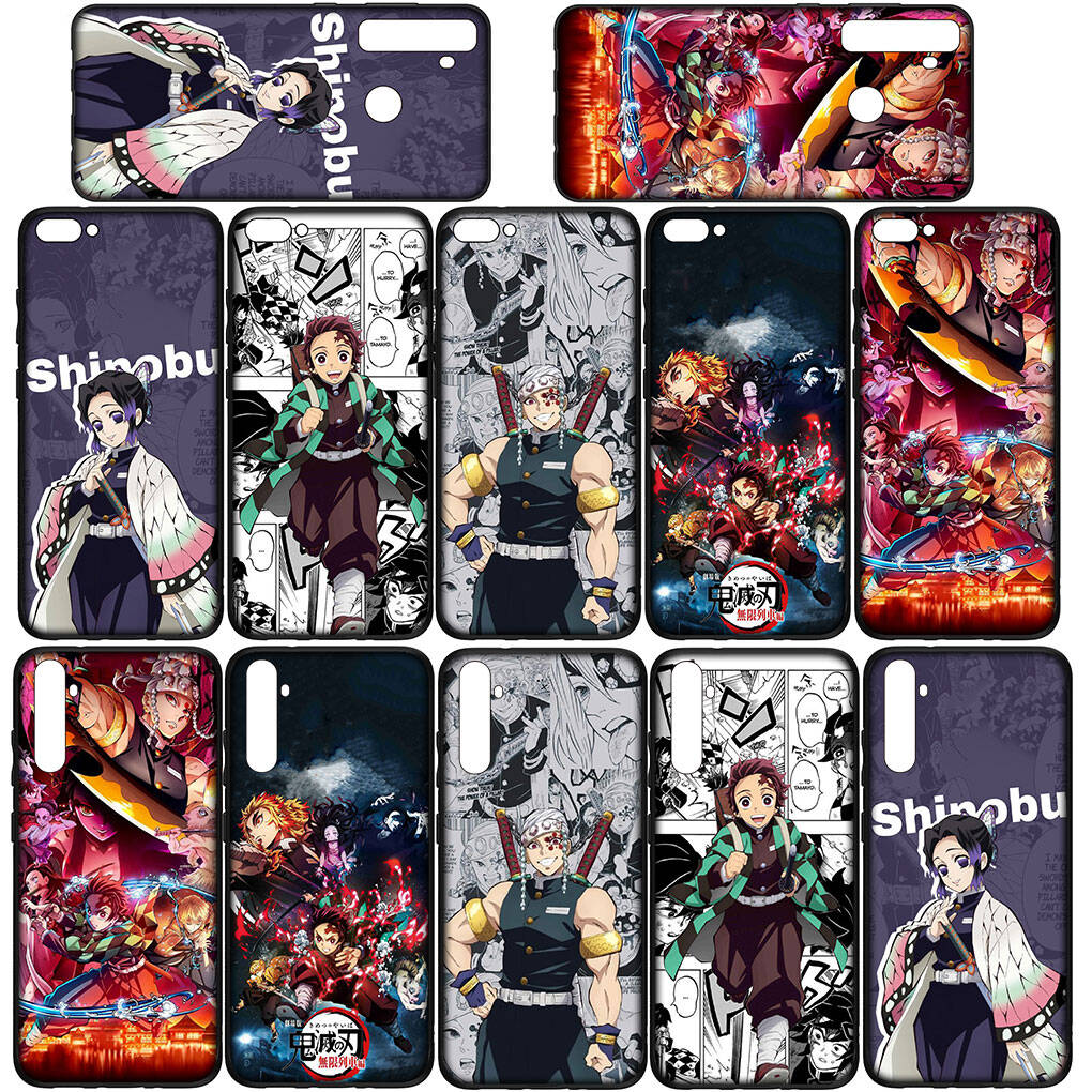 Case for Samsung Galaxy S25 S23 S22 S24 Ultra FE A05 A06 A15 A16 A36 A37 A35 A54 A55 A56 A57 A25 A26 A53 A17 Comics Kamado Tanjirou Demon Slayer Cover