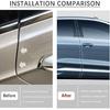 32.8Ft Car Door Weather Stripping, B-Shape Double Layer Rubber Seal Strip, Soundproof & Self Adhesive Automotive Weather Stripping, Car Accessories