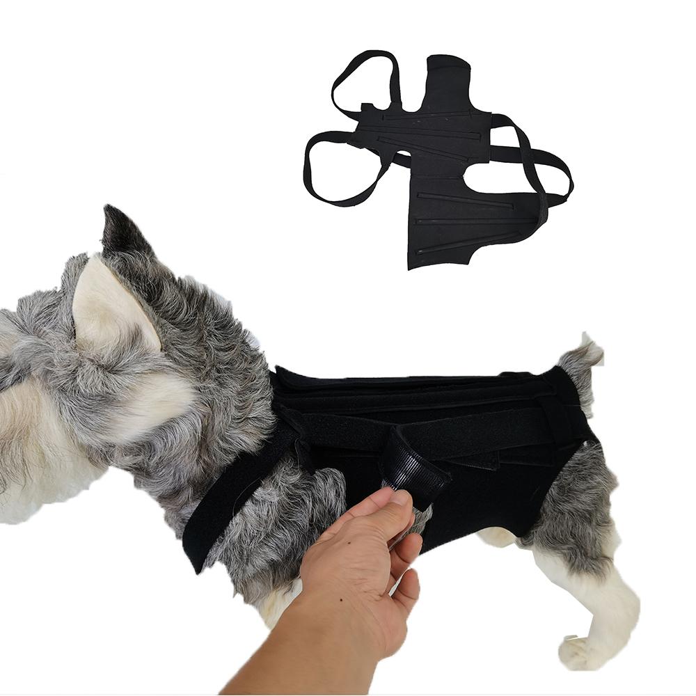 Dog Back Support for dogs with IVDD,Back Bracer Black S/M/L