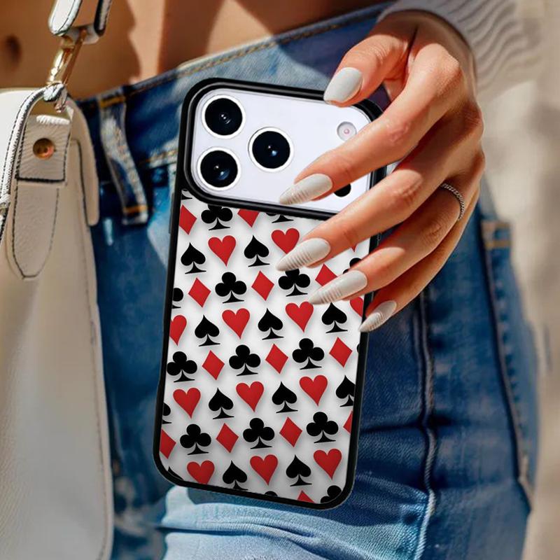 CASINO PLAYING CARD COLLECTION Phone Case For iPhone 17 Air 14 15 13 12 Max Cover For Apple 14 15 16 16e 11 Pro Max Plus Coque