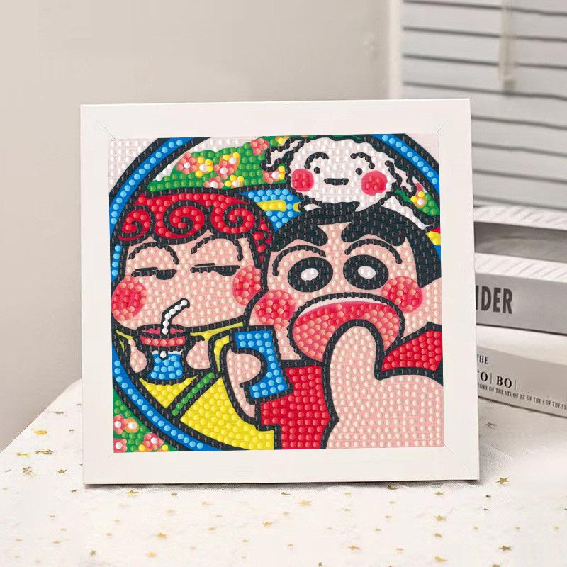High-End Diamond Painting Diy Van Gogh Starry Sky Cat Creative Handmade Toy Table Decoration Diamond Painting With Frame