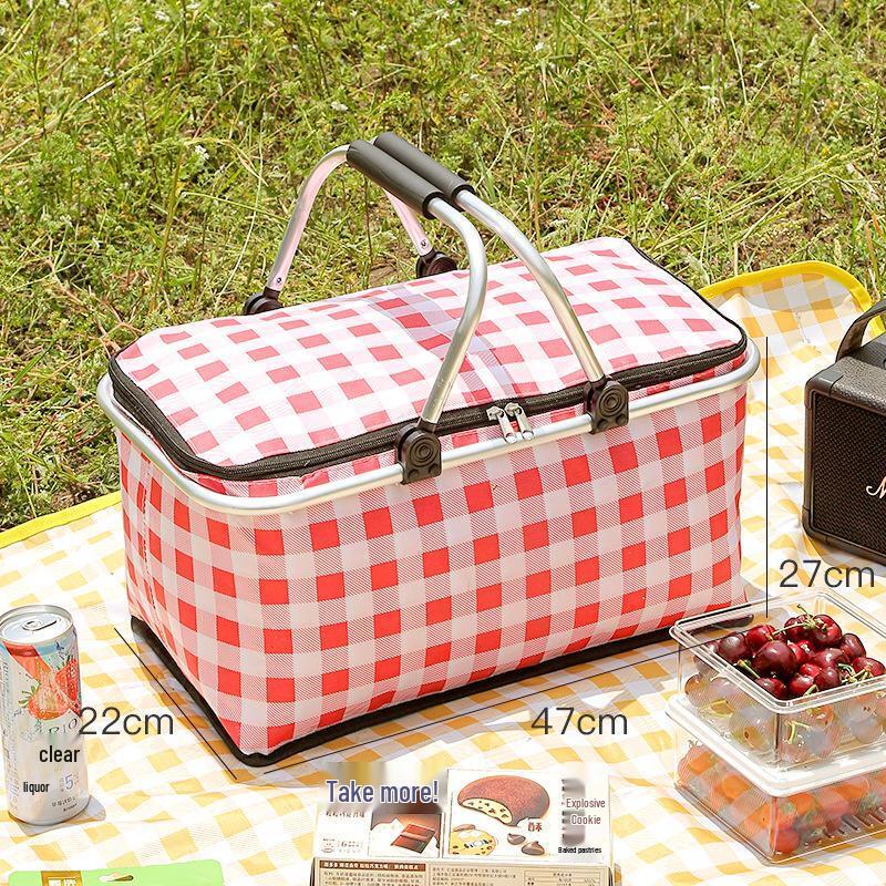 Foldable Insulated Picnic Cooler Bag