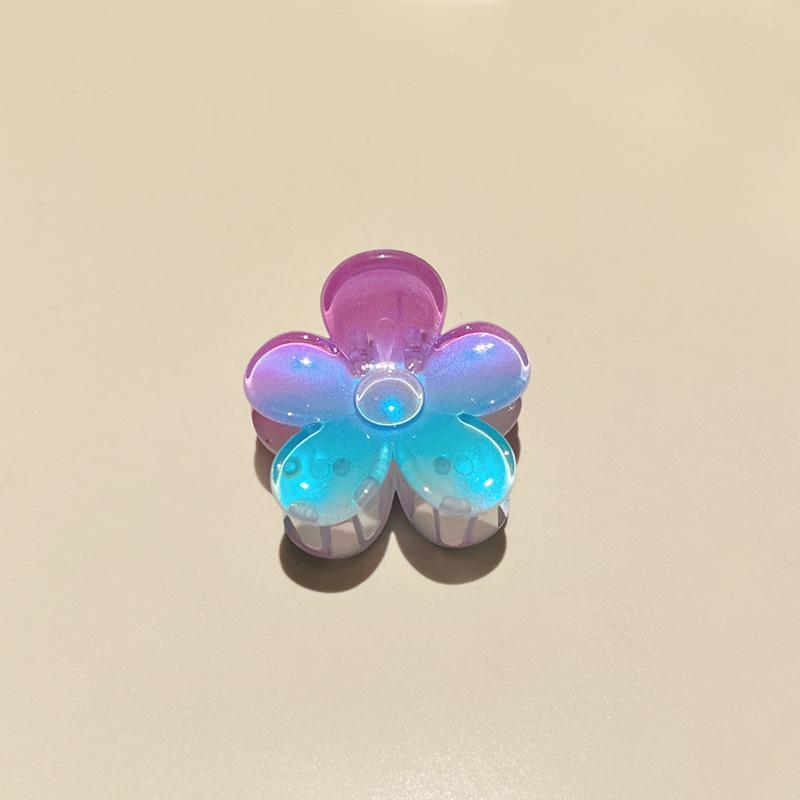 Plumeria Candy Color Fairy Hair Clip - Elegant Shark Clip Accessory