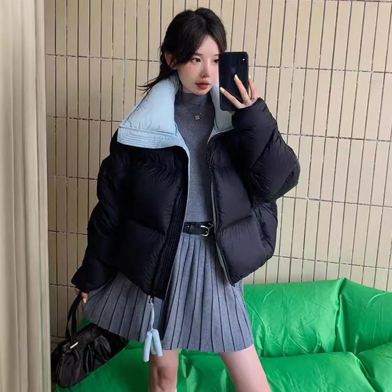 Clearance down jacket winter women's new duck down women's clothing short warm Pinghu jacket