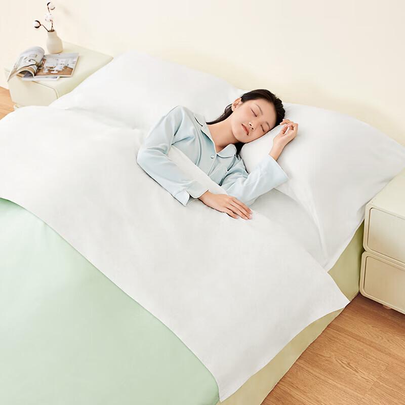 PurCotton Single Disposable Sleeping Bag, Plain Weave