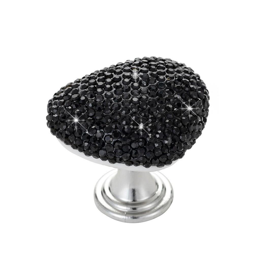 Heart Shaped Toilet Press Button Adhesive Diamond Toilet Flush Top Button Nail Protector Multifunctional