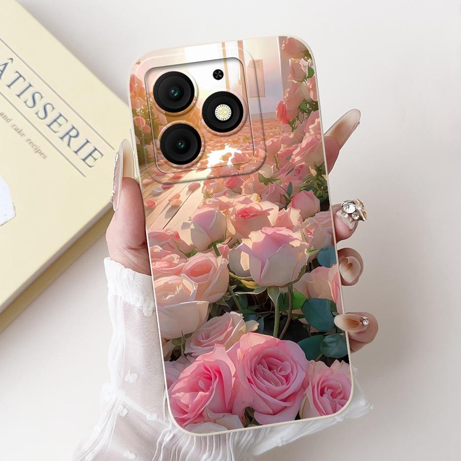 For Itel A50 Case Itel A50C Cute Fashion Cartoon Cover Soft TPU Phone Case For Itel A50C A 50 ItelA50 C Back Cover Fundas Bumper
