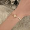 Bracciale Camelia di Perle di Alta Gamma 2024 per Donna – Eleganza Lussuosa & Regalo Raffinato per Studenti o Migliori Amiche