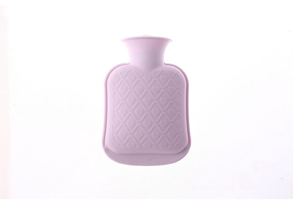 Silicone Hot Water Bottle - Macaron Colors, Large Capacity, Pour-In Design