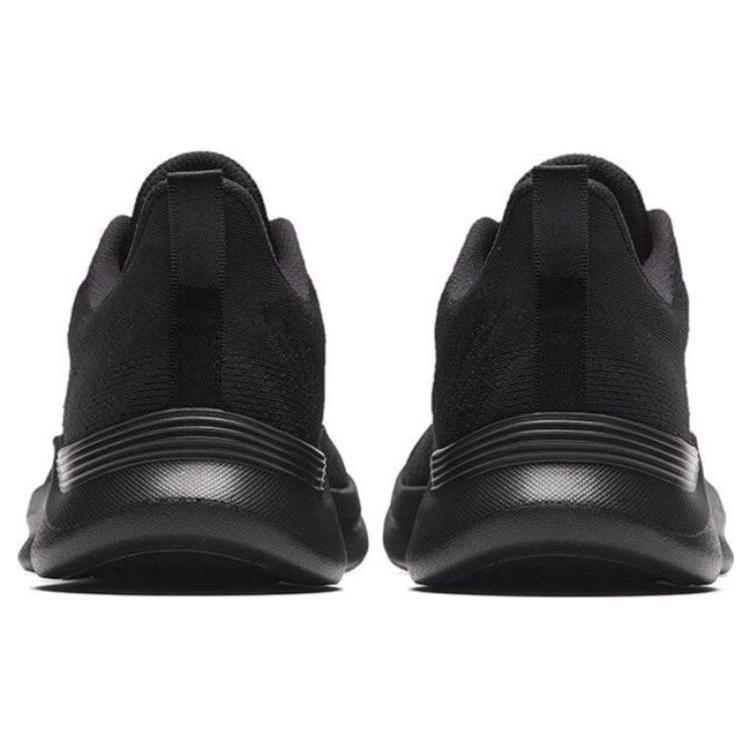 Anta Comfortable Abrasion Resistant Abrasion Resistant Low Top Running Shoes Men's Black 912335502-5