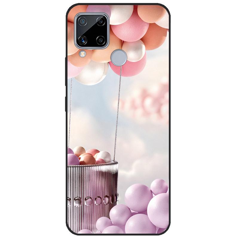 

Чехол для Realme C15, мягкий силиконовый чехол из ТПУ для OPPO Realme C15, чехол RMX2180 C 15 RealmeC15, чехол для телефона, чехол, чехол, чехол 6,5 дюйма Realme C15