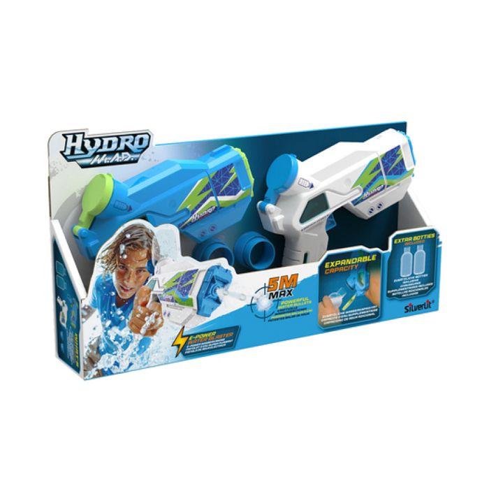Pistolet à eau élétronique - SILVERLIT - HYDROMAD MINI BLASTER PACK 2 - Dès 8 ans