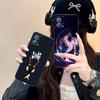 Demon Slayer Tengen Uzui Phone Case for Huawei P60 P50 P40 P30 P20 P10 P9 P8 Pro Lite Plus Black Smartphone Cover Luxury