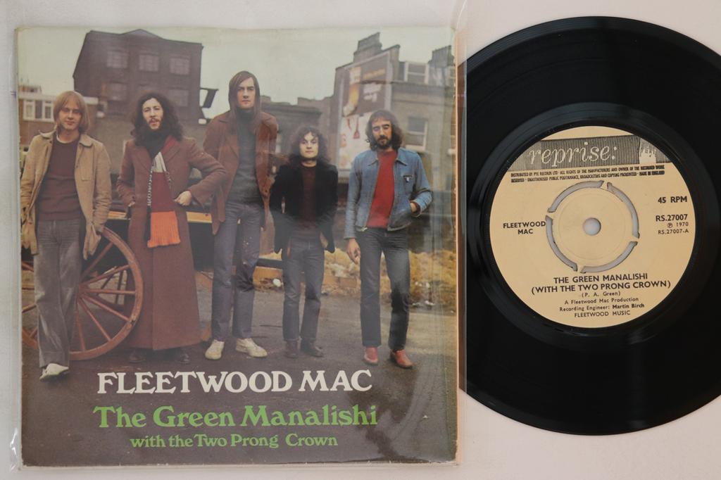 7inch Record FLEETWOOD MAC - The Green Manalishi (With The Two P RS27007 Reprise Records 1970 UK Rock Used