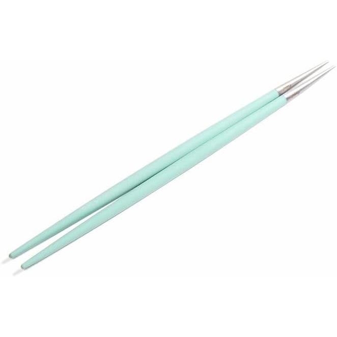 Cutipol GOA Turquoise Silver Chopsticks + Chopstick Rest Set G029T - Portuguese Cutlery Brand, Sophisticated Modern Design, Ergonomically Designed,