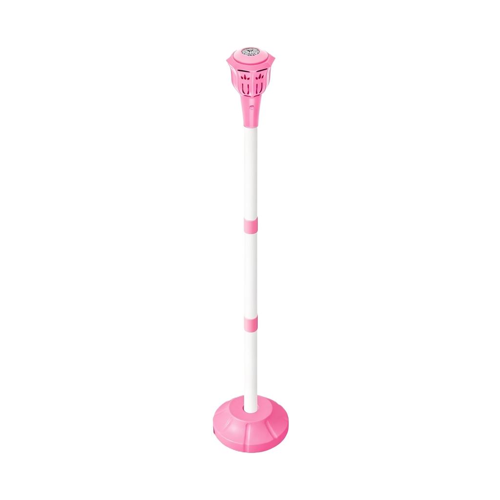 Outdoor Bubble Machine with Light and Standing Pole Automatic Bubble Blower Toy for Kids and Parties Easy to Use Durable Design
