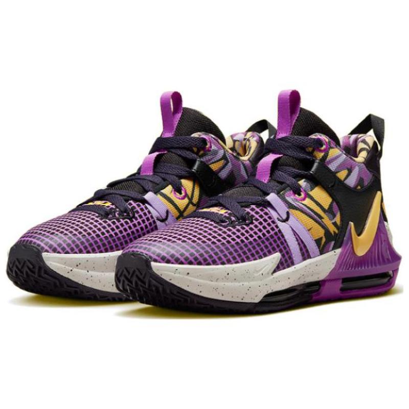 Nike LeBron Witness 7 Se 'Lakers Graffiti' Gs Sneakers FD0209-001