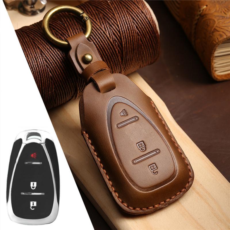 Autosleutelhoes Case Fob Shell Voor Chevrolet Cruze Spark Sonic Camaro Volt Bolt Trax Malibu Captiva Lacetti Aveo 2 3 4 5 Knop