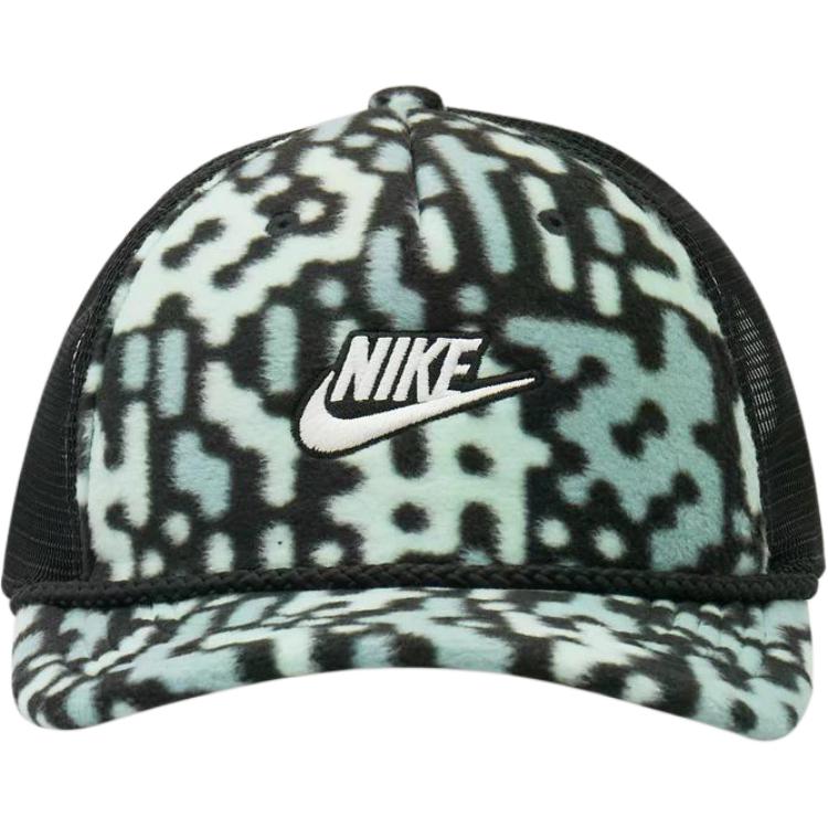 Nike Персонализированная Дизайн Полиэстер Кепка-Утка Унисекс Кепки Зеленая HQ0373-010 S/M