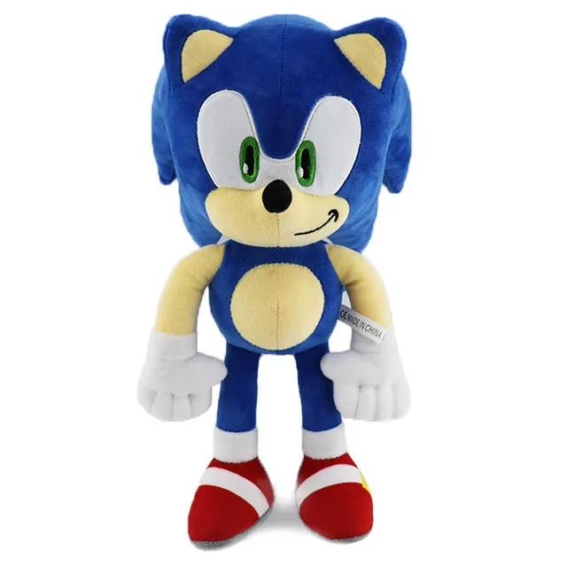 New Arrivals Anime Original Plush 30Cm Toys Super Sonic Dolls Blue Hedgehog Talschatt Plush Doll Kids Holiday Gifts