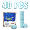 50pcs Super Concentrated Heavy Duty Foam Cleaning Tablets  Powerful Streak-Free Formula for Car Windshields Windows and Glass