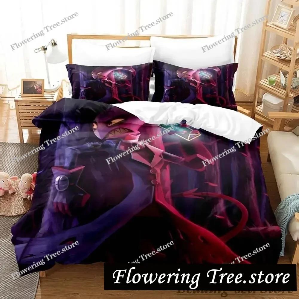 Blitzo Boss Bedding Set Single Twin Full Queen King Size Bed Set Adult Kid Bedroom Duvetcover Sets Anime parure de lit Bed