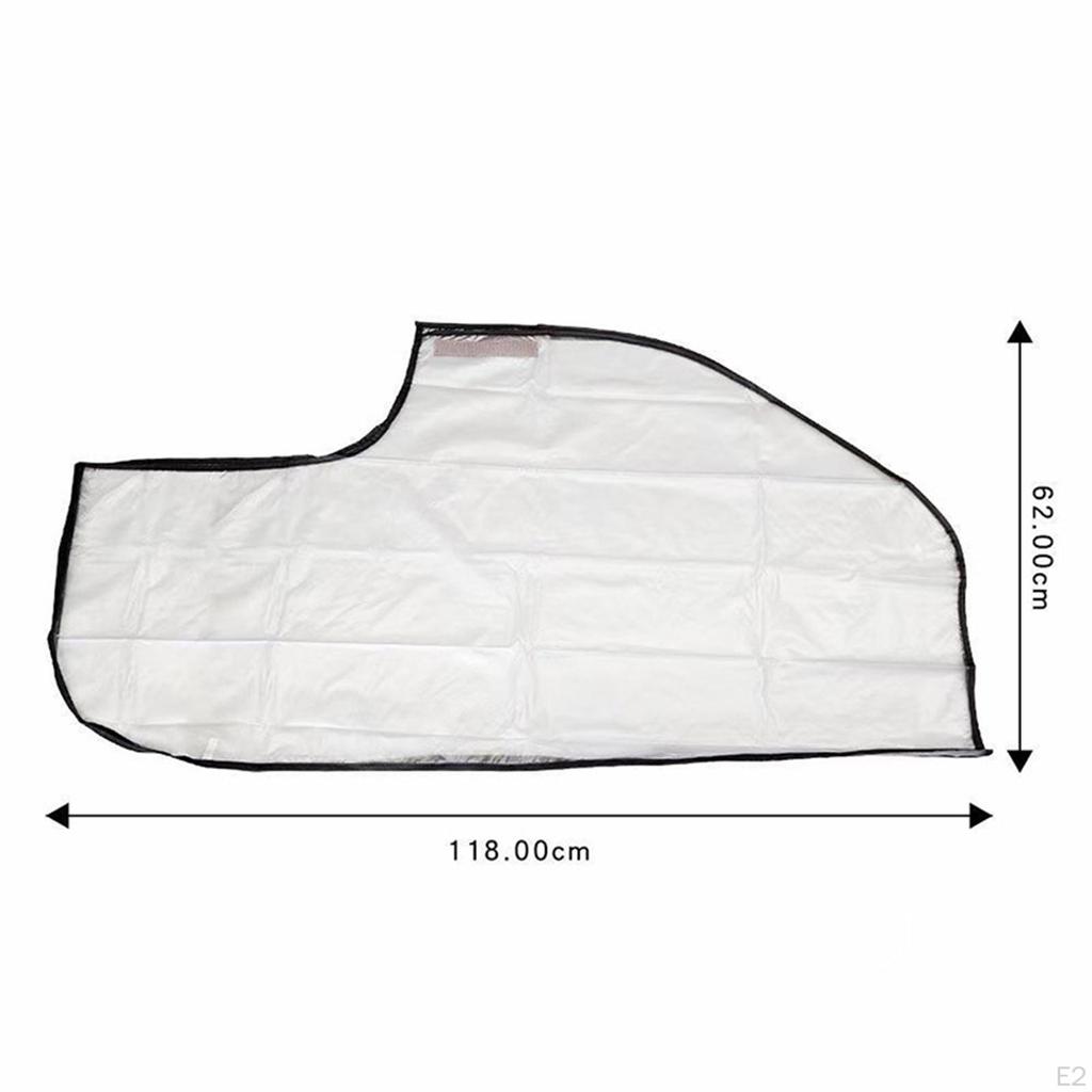 Capa de chuva para bolsa de golfe, protetor portátil, capa de chuva de PVC para tacos