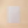 2pcs DIY Spiral Binder Divider Page Separator PP Refill Spiral Page Binder Indexing Cards  Student