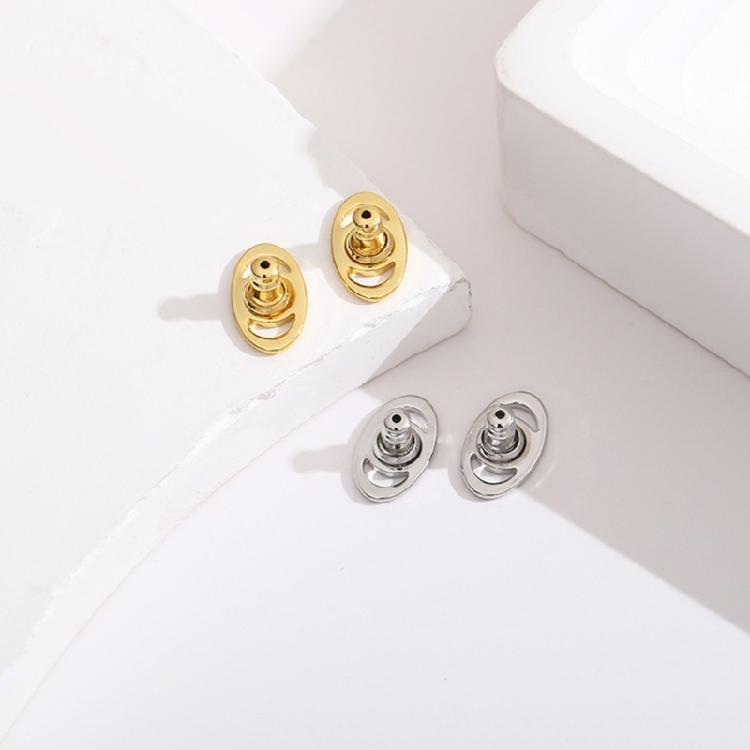 Sophisticated Earring Stabilizer Backs 4pcs Prevent Drooping Heavy Studs Adjustable Support For Sensitive Ears