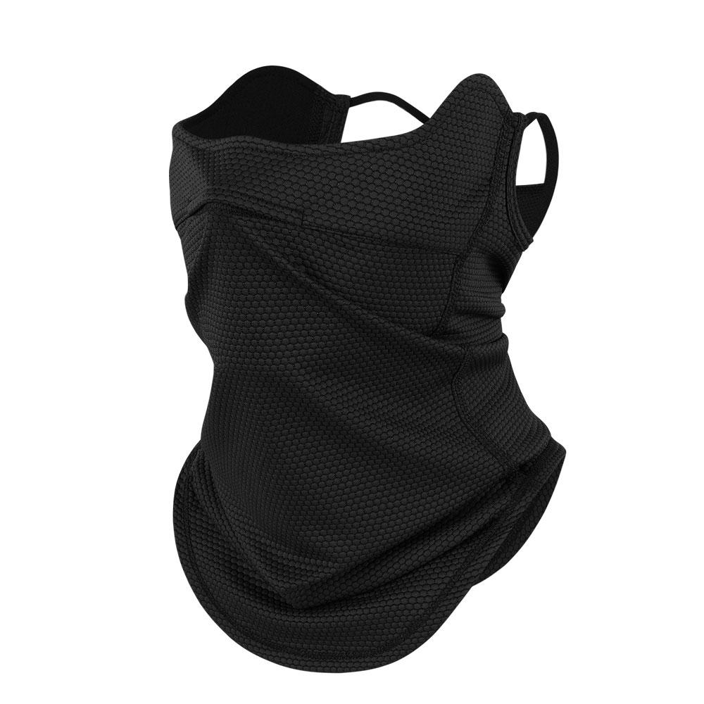 

Quick-drying Bandana Tube Scarf Summer Cool Sun Protection Face Mask Neck Gaiter Cover for Sports Cycling Hiking Camping Running XL чёрный