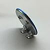Mini Magnetic Invisible Badge Display Stand High Clear Acrylic Base For Badge Holder Accessories Desktop Storage