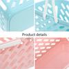 2 Pcs Hand Basket Fruit Storage Small Shower Shopping Basket/carrier Handle Baskets Portable