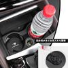 Car Coasters with HARRIER Logo, Cup Mats for Toyota Harrier 60 Series, 80 Series, S, and G. Non-Slip Carbon Fiber Cup Holder Mats for Anti-Vibration,