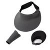 Women's UV Protection Visor Hat with Face Covering and Large Brim