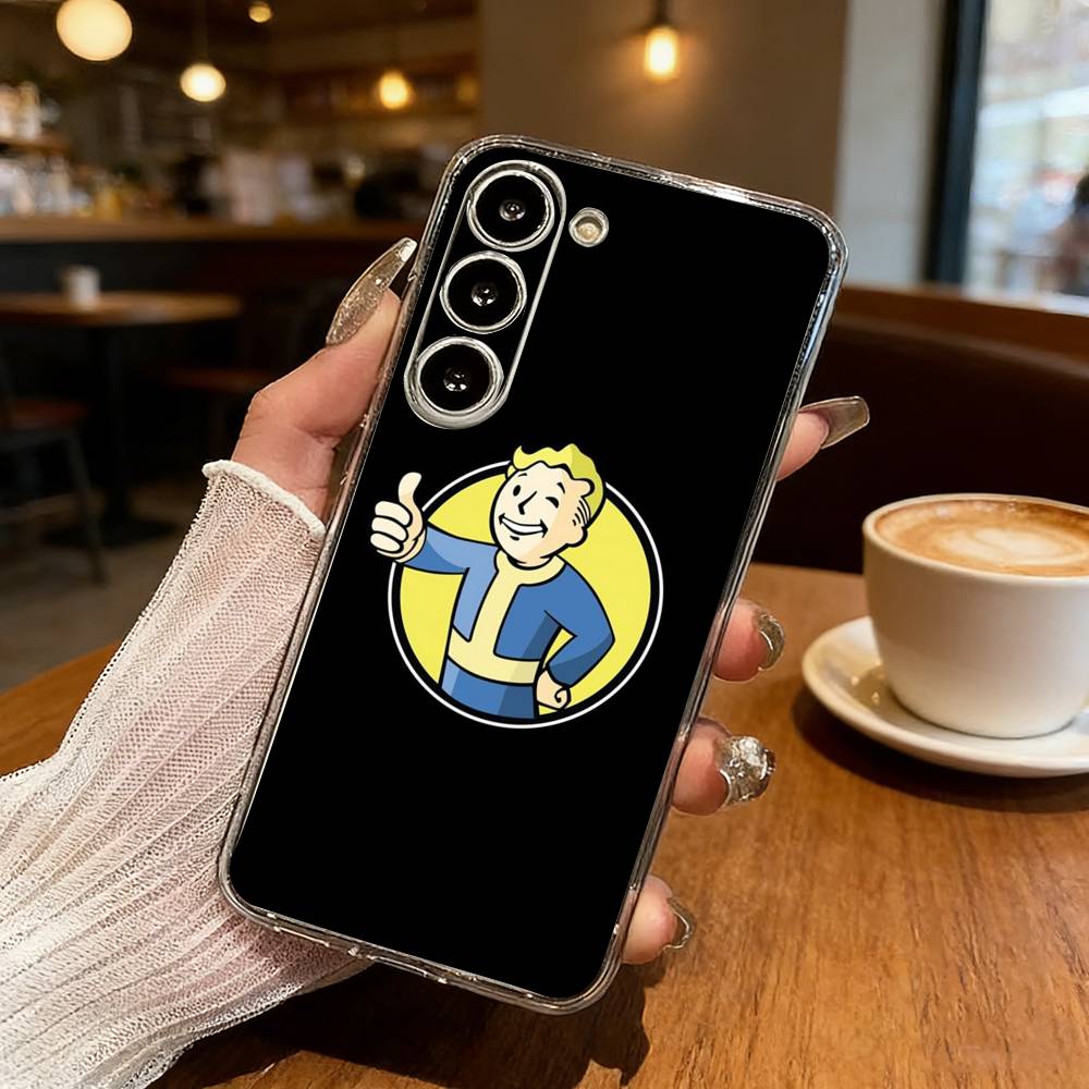 Epc V-Vault B-Boy F-Fallout Phone Case For Samsung S25,S24,S21,S22,S23,S30,Ultra,S20,Plus,Fe,Lite Transparent Cover