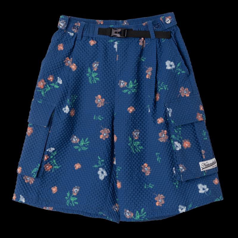 NaJu Kids Bubble Grid Lightweight Cargo Shorts 140cm