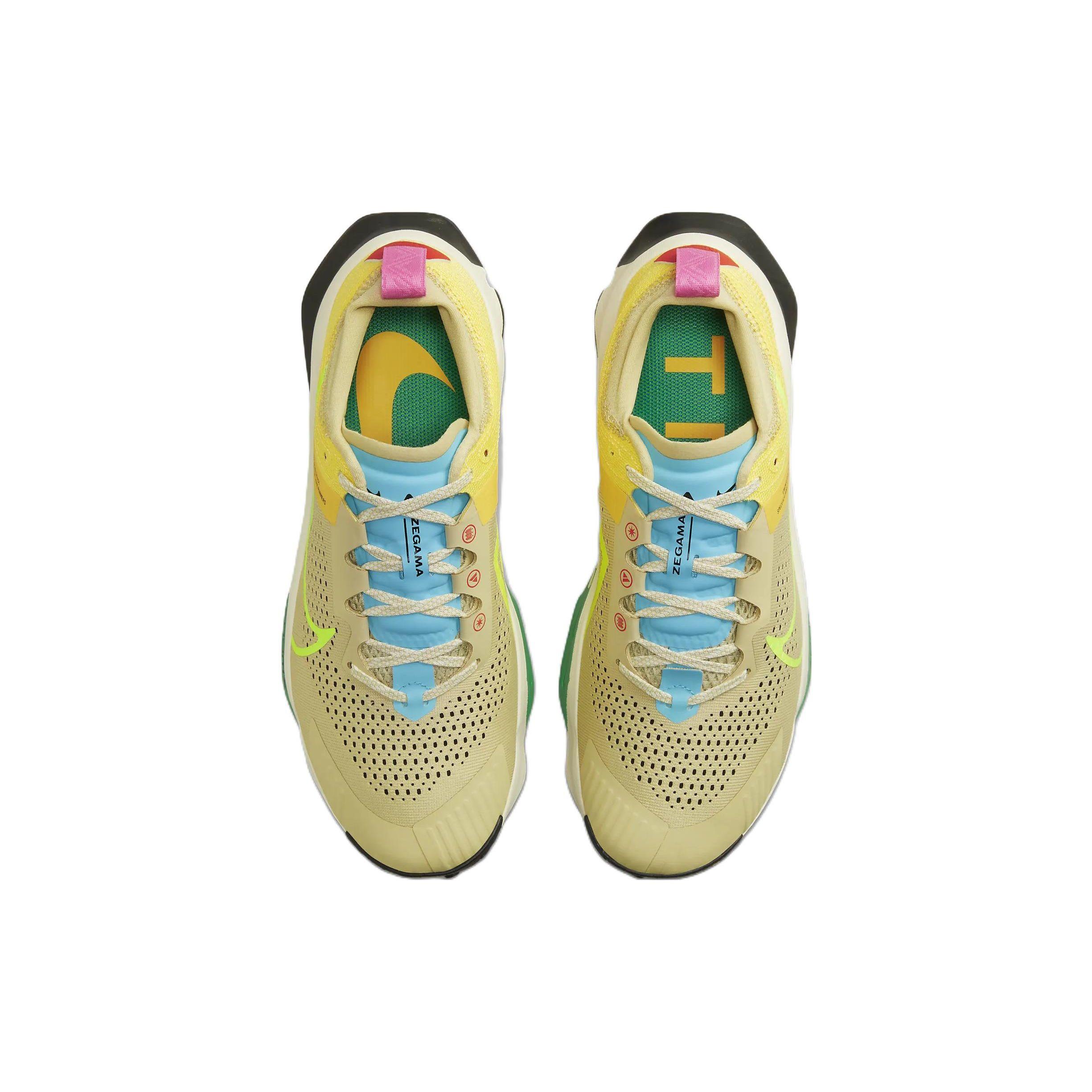Мужские кроссовки Nike ZoomX Zegama Team Gold Volt Citron-Pulse Stadium-Green DH0623-700 — фото 4